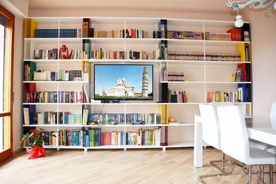 现代书房书架PIAROTTO,欧洲时尚家具